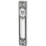 Square Perspex Mezuzah With Plaque