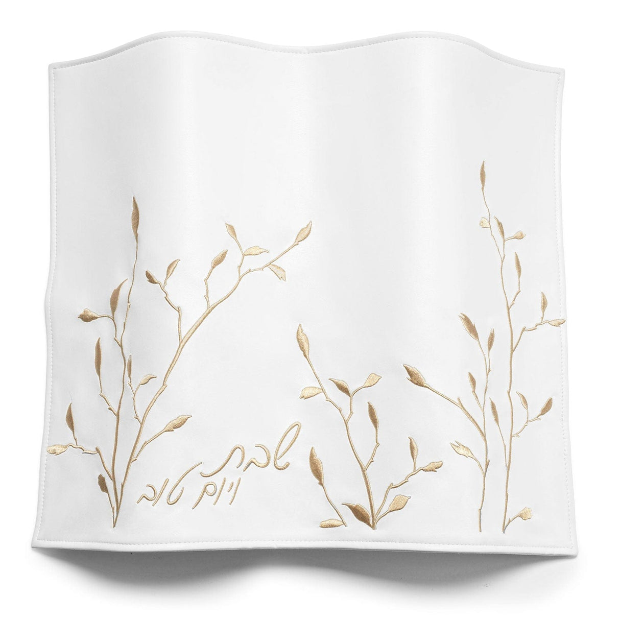 Leaf Embroidered Challah Cover - LEHADAR