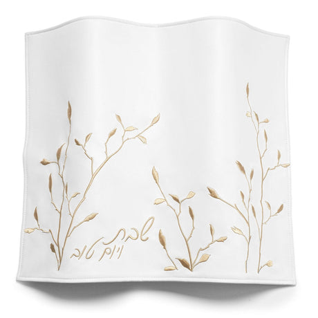 Leaf Embroidered Challah Cover - LEHADAR