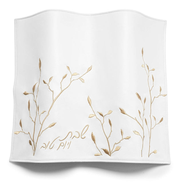 Leaf Embroidered Challah Cover - LEHADAR