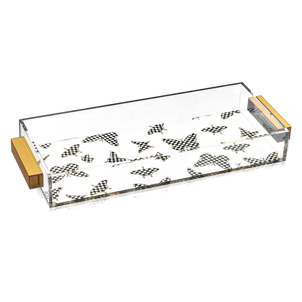 Onyx Butterfly Bread / Towel Tray - LEHADAR