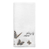 Onyx Butterfly Hand Towel - LEHADAR