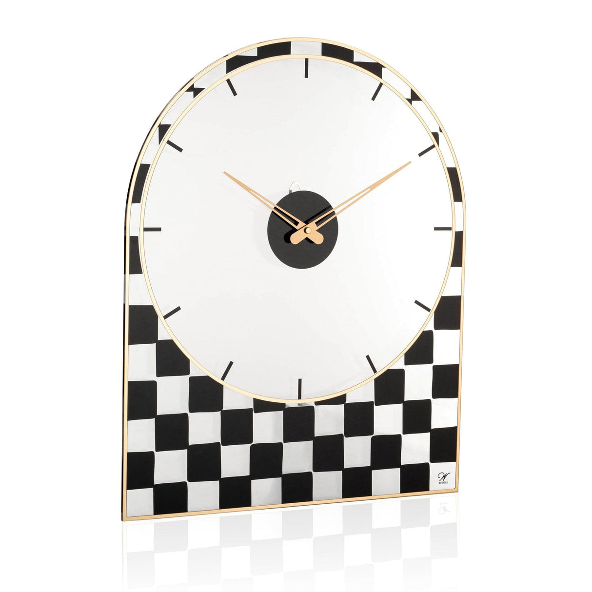 Onyx Collection Lucite Clock - LEHADAR
