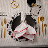 Onyx Napkin Rings - LEHADAR