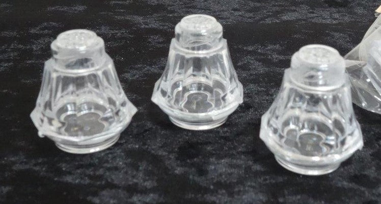Crystal Salt Shakers - 6pcs - LEHADAR