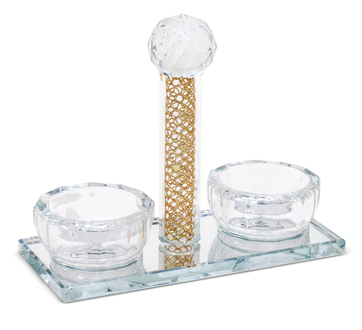 Crystal Salt Holder - Filling 5.5" - LEHADAR