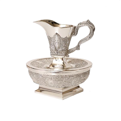 Mayim Achronim Silver Plated Filigree Design - LEHADAR