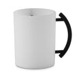 Acrylic Washing Cup Clear frosted cup with black handles 6 Pack - LEHADAR