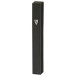 Black Plastic Mezuzah with Rubber Cork 12 cm - LEHADAR