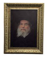 Framed Canvas of the Belz Rebbe