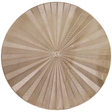 Gold Rays Leather Look Laser cut Placemats 15" (12pcs) - LEHADAR