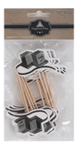 20 Teffillin Toothpicks for Cake Decoration - LEHADAR