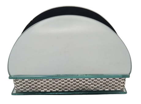 Lace Mirror Napkin Holder 9" - LEHADAR